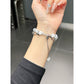 2-pcs Silver Elegant Cat&