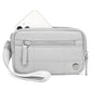 Grey Waterproof Wristlet Wallet - Nylon Pouch for Cards, Phone & Coins(Without Mobile Phone)