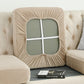 2 Pcs Light Grey Elegant Polyester Sofa Cover - Full Protection Against Cat Scratches & Wear