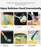Light Green And Brown 12-Piece Silicone Kitchen Utensil Set - Non-Stick Food-Grade Silicone Cooking Tools with Wooden Handles and Holder