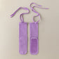 3 Pcs Purple Non-Slip Yoga Socks with Cross Straps - Cotton Pilates Dance Socks for Women, Lightweight Comfort
