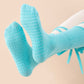 3 Pcs Bright Green Non-Slip Yoga Socks with Cross Straps - Cotton Pilates Dance Socks for Women, Lightweight Comfort