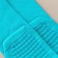 3 Pcs Bright Green Non-Slip Yoga Socks with Cross Straps - Cotton Pilates Dance Socks for Women, Lightweight Comfort