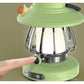 Purple Retro Snail Night Light - Portable Rechargeable Camping Lantern with Hook, 3-Color Dimming