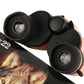 Pink 10x22 Compact Binoculars for Adults - High Definition Lightweight Telescope for Hiking, Travel, and Concerts