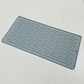 40.5*14.5CM Grey Silicone Draining Mat 4-Pack - Heat-Resistant Non-Slip Kitchen and Bathroom Pad for Cups and Utensils