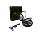 Style 2 Black Magnetic False Eyelashes Kit - 3 Pairs with Applicator Clip and Mirror Case