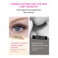 Style 2 Black Magnetic False Eyelashes Kit - 3 Pairs with Applicator Clip and Mirror Case