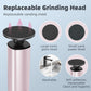 Purple Rechargeable Electric Foot File with 9 Speed Settings - Callus Remover for Smooth Feet