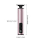 Purple Rechargeable Electric Foot File with 9 Speed Settings - Callus Remover for Smooth Feet