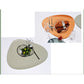 4 Pcs Orange Nordic-Style PVC Leather Placemats Set of 4 - Waterproof, Heat-Resistant, and Oil-Proof Triangular Table Mats