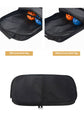 Blue Fiberglass Pickleball Paddle Set - 2 Minimalist Paddles, 4 Balls, and Carry Bag for Outdoor Play