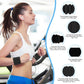 Grey Adjustable Silicone Wrist & Ankle Weights - 2lb Pair (900g) | Comfortable Fitness Resistance Bands for Workout, Running, Training