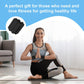 Grey Adjustable Silicone Wrist & Ankle Weights - 2lb Pair (900g) | Comfortable Fitness Resistance Bands for Workout, Running, Training