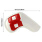 Colorful Words On White Background PU Leather Golf Iron Headcovers Set (10pcs) - Numbered Protective Club Covers (4-9, P, A, S, L) Universal Fit