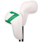 White Words On Black Background PU Leather Golf Iron Headcovers Set (10pcs) - Numbered Protective Club Covers (4-9, P, A, S, L) Universal Fit