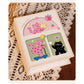 Cover 4 Colorful Cartoon cat pattern 6-Inch 100-Photo Cartoon Cat Album - Large Capacity Family Photo Storage Book with Suede and Crystal Cover