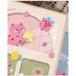 Cover 2 Colorful 7-Inch 100-Photo Cartoon Cat Album - Large Capacity Family Photo Storage Book with Suede and Crystal Cover