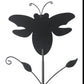 Grey Goat Pattern Charming Metal Garden Stakes | Welcome Yard & Lawn Decor