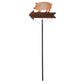 Pink Pig Pattern Charming Metal Garden Stakes | Welcome Yard & Lawn Decor