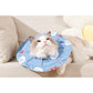 2 Pcs Size S Blue Comfortable Pet Recovery Collar | Waterproof Anti-Lick Collar for Cats & Dogs