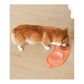 White Non-Slip Pet Feeding Mat - Waterproof Dog & Cat Food Bowl Placemat with Raised Edges