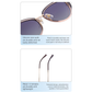 Purple Frame Chic Cat Eye Polarized Sunglasses for Women - Lightweight UV Protection Fashion Eyewear