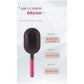 Champagne Air Cushion Massage Paddle Brush & Wide Tooth Comb Set - Gentle Detangling for All Hair Types