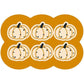 Style 8 Yellow Pumpkin Pattern Absorbent Diatomaceous Earth Pet Feeding Mat - Non-Slip & Quick Dry Placemat (50x80cm)