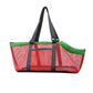 Red And Grey Lightweight Breathable Mesh Pet Carrier Handbag - Portable Travel Tote for Small Dogs & Cats up to 8kg