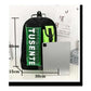 Green And Black Stylish Sports Backpack with Contrast Pockets - Unisex Gym Bag for Badminton & Tennis