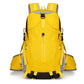 Yellow Lightweight 30L Hiking Backpack - Water-Resistant Outdoor Daypack for Trekking & Travel