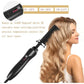 Colorful Electric Hot Comb Hair Straightener - Fast Heating Styling Tool with 3 Temp Settings & Anti-Scald Guard