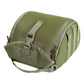 Green Tactical Helmet Bag & Utility Pouch - Padded MOLLE Gear Storage Carrier
