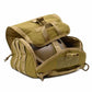 Green Tactical Helmet Bag & Utility Pouch - Padded MOLLE Gear Storage Carrier