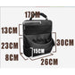 3 Pcs Black Premium Car Back Seat & Trunk Organizer - Multi-Pocket Hanging Storage Bag
