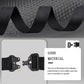 Black Adjustable Tactical Battle Belt Set - Padded MOLLE Outer & Nylon Inner Belt