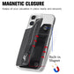 2 Pcs Brown Multifunction Stick-On Phone Wallet - PU Leather Card Holder with Zipper & Flip Cover