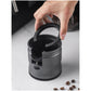 Dark Grey Diamond Professional Aluminum Espresso Tamping Station - Adjustable Portafilter Holder Stand