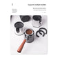 Dark Grey Diamond Professional Aluminum Espresso Tamping Station - Adjustable Portafilter Holder Stand