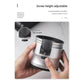 Silver Diamond Professional Aluminum Espresso Tamping Station - Adjustable Portafilter Holder Stand
