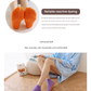 Ten Pairs Of Orange Kids Non-Slip Trampoline Socks  for Playground Early Education and Yoga Unisex Anti-Skid Floor Socks for 1-5 Years