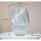 Maltose Vase Luminous INS-Style Glass Vase Modern Minimalist Hydroponic Flower Holder Creative Desktop Decorative Floral Arrangement