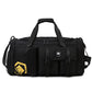 Black Capacity Travel Duffel Bag - Unisex - Multi-Color - 56x29x27cm