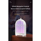 Black USB Wall-Mounted Mosquito Trap - UV Light Automatic Insect Zapper for Home and Dorm