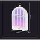 Black USB Wall-Mounted Mosquito Trap - UV Light Automatic Insect Zapper for Home and Dorm