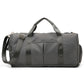 Grey Dry Wet Separation Gym Bag - Women&