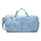Blue Dry Wet Separation Gym Bag - Women&