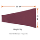 Grey 5-Pack Wide Sports Headbands for Women - Non-Slip Yoga Headwraps with Sweat-Wicking Fabric (88% Nylon+12% Spandex)