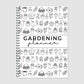 2-Pack Gardening Journal Set - 28.5x21cm (11.22x8.27in) Plant Care Tracker with Watering Schedule - Indoor/Outdoor Polarimeter Logbooks